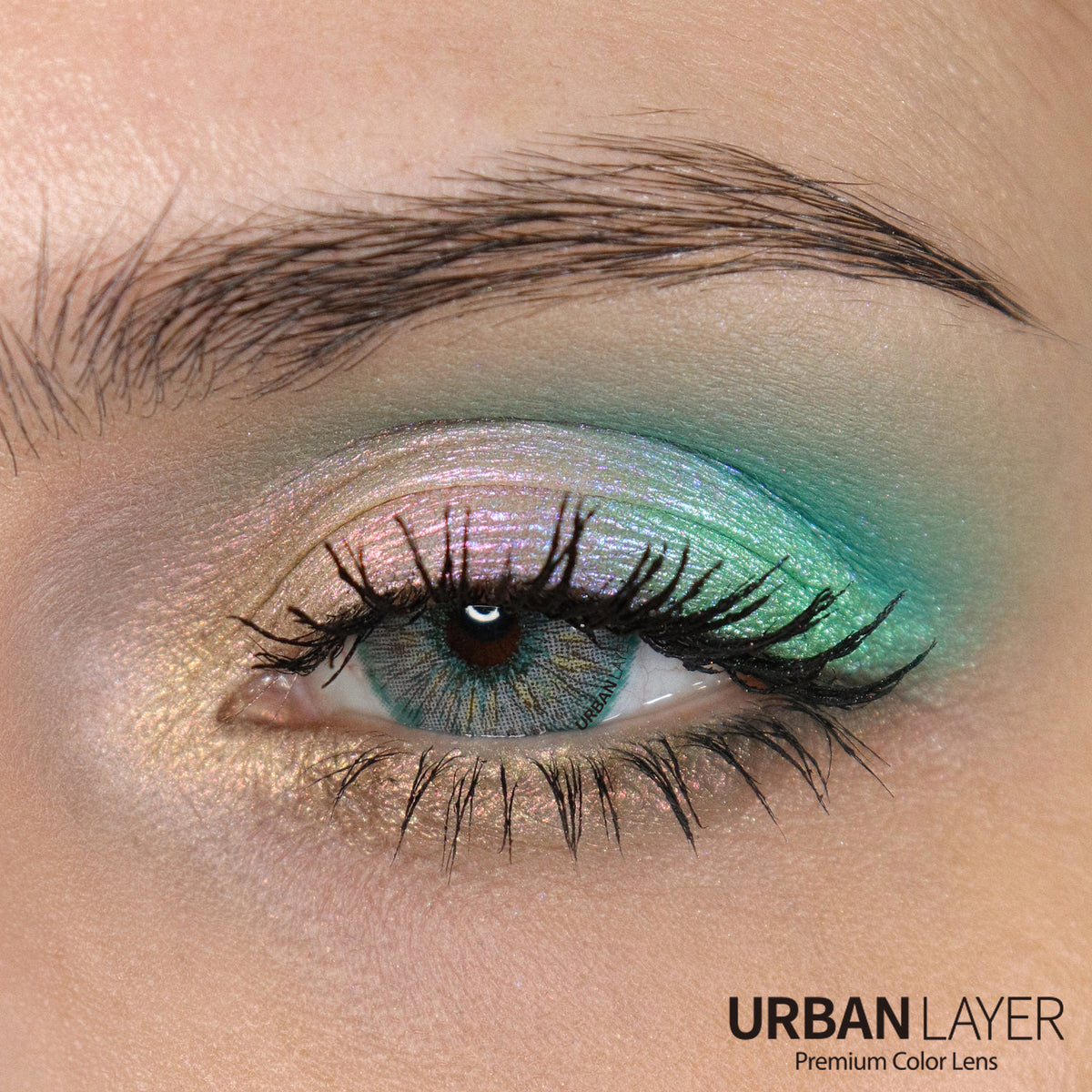 Emerald Rain – Urban Layer Colored Contacts