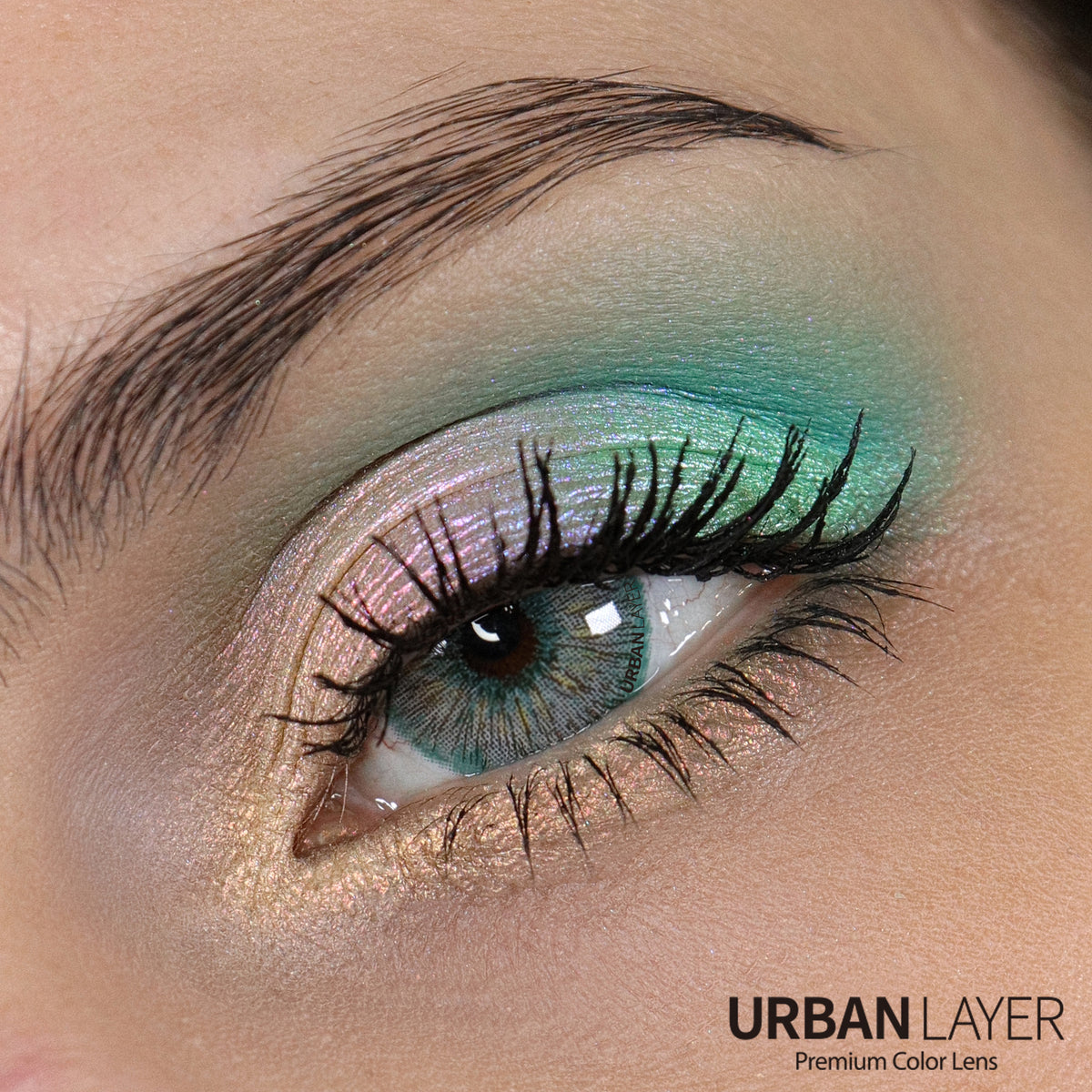 All Designer Lens Hand Painted Style Colored Contacts Urban Layer   EmeraldRain 04173 1200x1200 