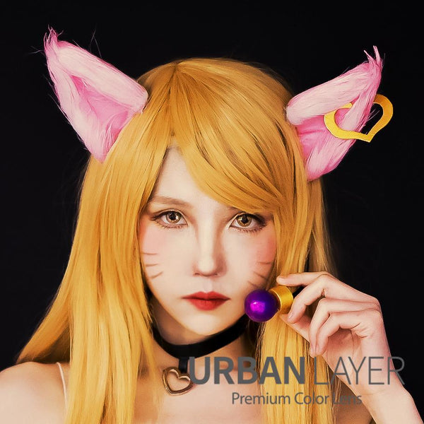 CrazyLab Cyberpunk Lucy Circle Lenses for Cosplay